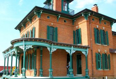 Historic Victorian porch restoration in East Central Illinois