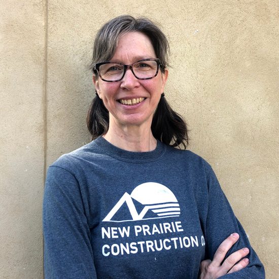 Laura Gillen, Solar Install Team for New Prairie Construction in Urbana Champaign