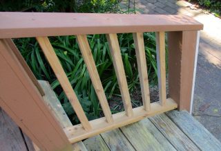 new stiles for deck rails - small home improvement projects in Urbana IL