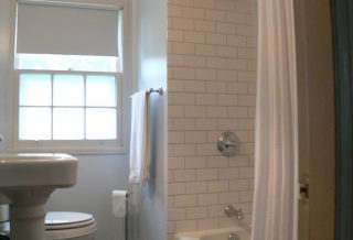 Finished bathroom remodel in Urbana-Champaign