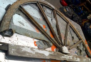 Restoring a historic arched window