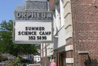 Historic restoration of Orpheum Children's Science Museum in Champaign IL