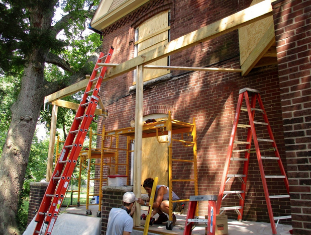 Remodeling construction project by New Prairie Construction in Urbana Champaign IL